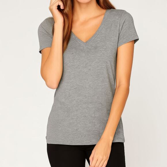 NWT Threads 4 Thought Veronica Gray T Shirt Sz Large - Picture 1 of 11